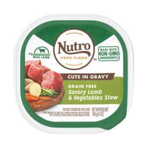 Nutro Savory Lamb & Vegetables Stew Dog Food | 3.5 oz - 24 pk