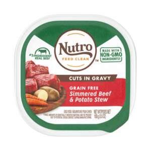 Nutro Simmered Beef & Potato Recipe Dog Food | 3.5 oz - 24 pk