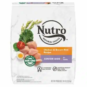 Nutro Wholesome Essentials Senior Chicken, Whole Brown Rice & Sweet Potato Recipe Dog Food | 13 lb