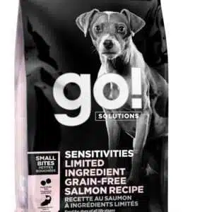 Petcurean Go! Sensitivities Small Bites Limited Ingredient Grain Free Salmon Recipe Dry Dog Food - 6 lb Bag