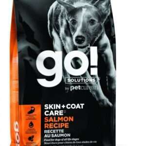 Petcurean Go! Solutions Skin + Coat Care Salmon Recipe Dry Dog Food - 12 lb Bag