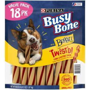 Purina Busy With Beggin Twist d Small/Medium Breed Dog Treats (18 Count)