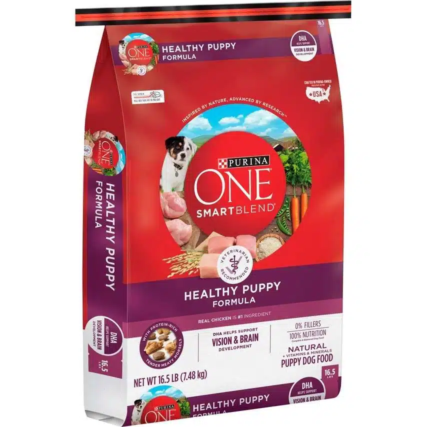 Purina ONE Healthy Puppy Chicken Recipe Dry Dog Food - 16.5 lb Bag