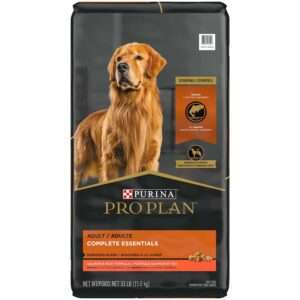 Purina Pro Plan Essentials Salmon & Rice Formula Dog Food | 33 lb