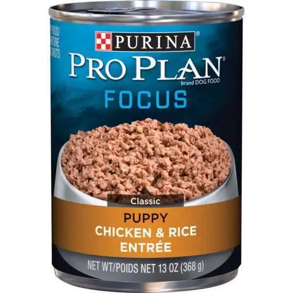 Purina Pro Plan Focus Puppy Chicken & Rice Canned Dog Food - 13 oz, case of 12