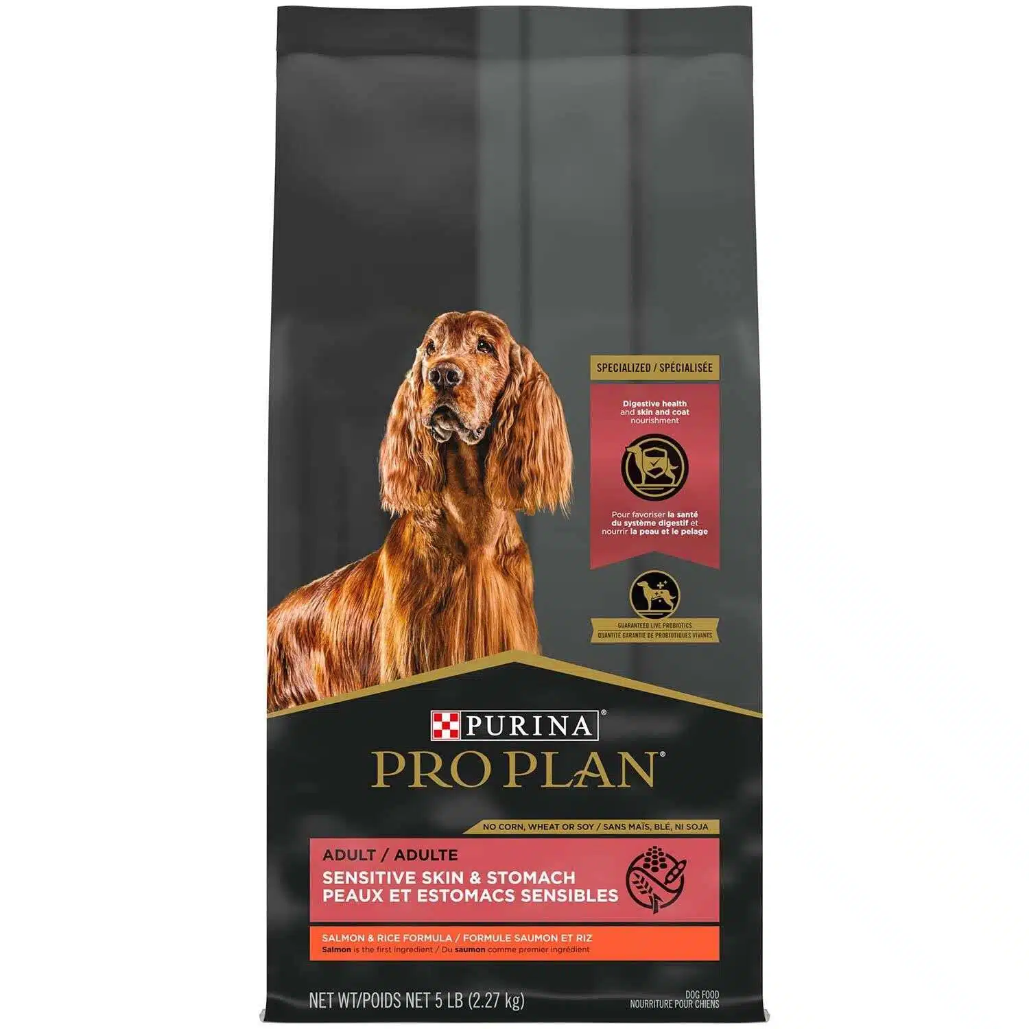 Purina Pro Plan Purina Pro Plan Specialized Sensitive Skin & Stomach Salmon & Rice Formula Dry Dog Food | 30 lb