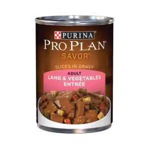 Purina Pro Plan Savor Adult Lamb & Vegetables Entree Slices In Gravy Dog Food | 13 oz - 12 pk
