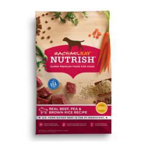 Rachael Ray Nutrish Real Beef, Pea & Brown Rice Recipe Dog Food | 14 lb