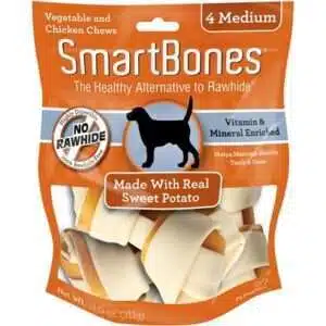 SmartBones Medium Sweet Potato Chews 4 Pack