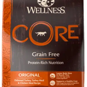 Wellness CORE Natural Grain Free Original Turkey & Chicken Recipe Dry Dog Food - 26 lb Bag