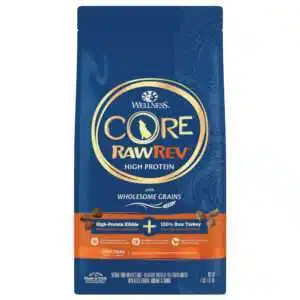 Wellness CORE RawRev Wholesome Grains Original Recipe Dry Dog Food - 20 lb Bag