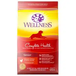 Wellness Complete Health Senior Deboned Chicken & Barley Recipe Dog Food | 15 lb