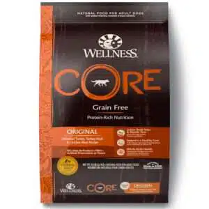 Wellness Core Grain Free Original Turkey, Turkey Meal & Chicken Meal Recipe Dog Food | 12 lb