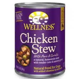 Wellness Homestyle Stew - Chicken With Peas & Carrots Dog Food | 12.5 oz - 12 pk