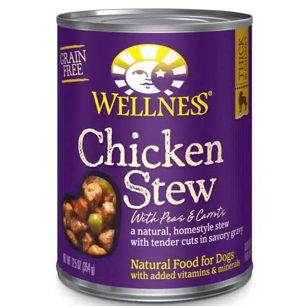 Wellness Homestyle Stew - Chicken With Peas & Carrots Dog Food | 12.5 oz - 12 pk