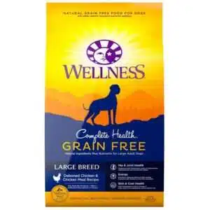 Wellness Wellness Complete Health Natural Grain Free, Large Breed, Deboned Chicken & Chicken Meal Recipe Dry Dog Food | 24 lb