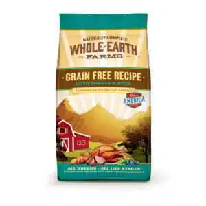 Whole Earth Farms Grain Free Turkey & Duck Recipe Dog Food | 12 lb