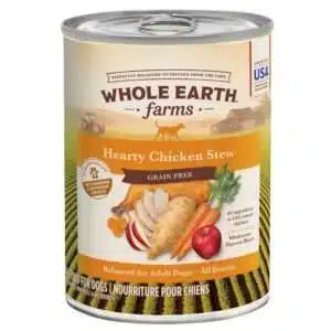 Whole Earth Farms Hearty Chicken Stew Dog Food | 12.7 oz - 12 pk