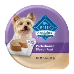 Blue Buffalo Blue Buffalo Delights Porterhouse Flavour In Savoury Juices Small Breed Adult Wet Dog Food | 3.5 oz - 12 pk