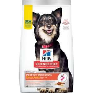 Hill's Science Diet Adult Perfect Digestion Small Bites Chicken, Brown Rice & Whole Oats Recipe Dry Dog Food | 3.5 lb