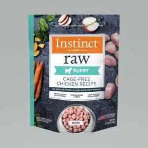 Instinct Instinct Frozen Raw Bites Puppy Grain Free Cage Free Chicken Recipe Dog Food | 3 lb