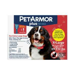 PetArmor Plus F&T SO Dog 89-132lb 1ct