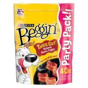 Purina Beggin Bacon Soft Treats for Dogs 40 oz Pouch