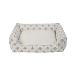 Top Paw Diamonds Cuddler Dog Bed, Size: 28"L x 22"W 7.5"H | Polyester PetSmart