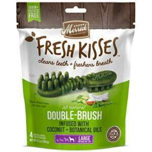 Merrick Fresh Kisses Large Oral Care Dental Dog Treats; For Dogs Over 50 lbs