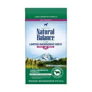 Natural Balance L. I.D Limited Ingredient Diets Small Breed Bites Lamb And Brown Rice Formula Dog Food | 4 lb
