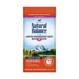 Natural Balance L. I.D Limited Ingredients Diet Small Breed Bites Grain Free Salmon And Sweet Potato Formula Dog Food | 4 lb