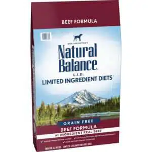 Natural Balance L. I.D. High Protein Beef Formula Dog Food | 24 lb