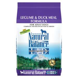 Natural Balance L. I.D. Limited Ingredient Diets Grain Free Legume & Duck Meal Formula Dog Food | 24 lb