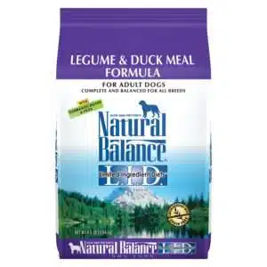 Natural Balance L. I.D. Limited Ingredient Diets Grain Free Legume & Duck Meal Formula Dog Food | 24 lb