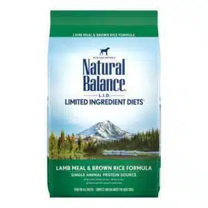 Natural Balance L. I.D. Limited Ingredient Diets Lamb Meal & Brown Rice Formula Dog Food | 28 lb