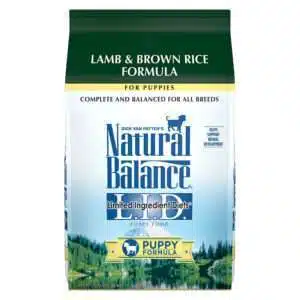 Natural Balance L. I.D. Limited Ingredient Diets Puppy Lamb & Brown Rice Formula Dog Food | 12 lb