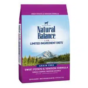 Natural Balance Natural Balance L. I.D. Limited Ingredient Diets Grain Free Sweet Potato & Venison Formula Dog Food | 13 lb