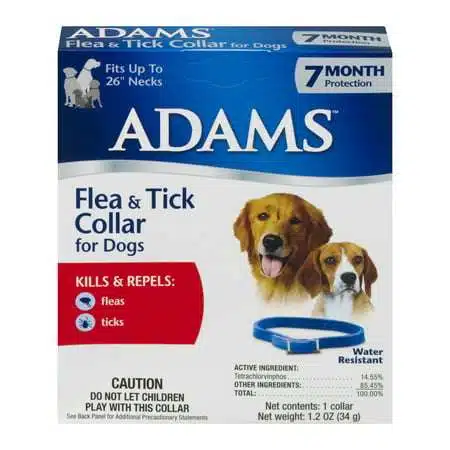 Adams Flea & Tick Prevention Collar for Dogs