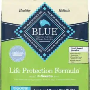 Blue Buffalo Life Protection Formula Small Breed Adult Lamb & Brown Rice Recipe Dry Dog Food - 15 lb Bag