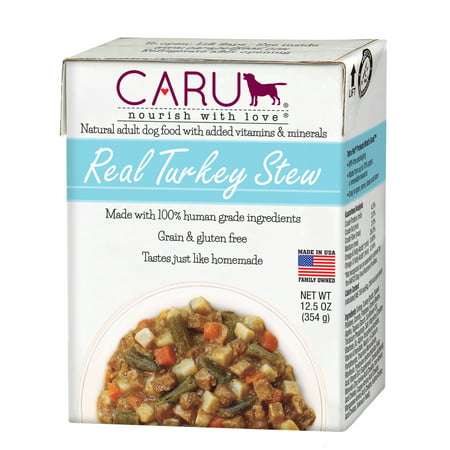 Caru Classics (Real) Turkey Stew Wet Dog Food - 12.5oz