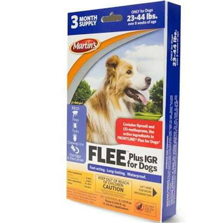 Control Solutions 8436750 Flee Plus IGR for Dogs 23-44 lbs