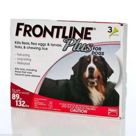 Frontline Plus 89-132 lbs 3 Months Supply EPA No expiration USA