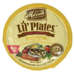 Merrick Lil Plates Grain Free Petite Pot Pie [Dog Treats Packaged] 3.5 oz