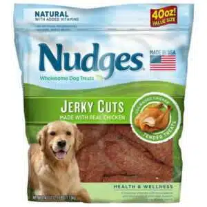 Nudges Health & Wellness Chicken Jerky Dog Treats 40 oz.