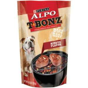 Purina ALPO Dog Treats TBonz Ribeye Flavor 4.5 oz. Pouch