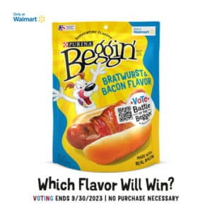 Purina Beggin' Bratwurst and Bacon Flavor Dog Snacks