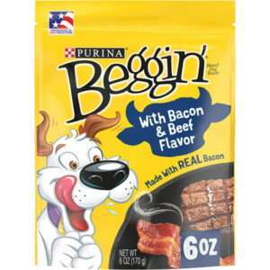 Purina Beggin Strips - Bacon & Beef Flavor 6 oz [Pack of 2]