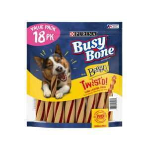 Purina Busy Bone With Beggin Facilities Breed Dog Treats 18 ct.