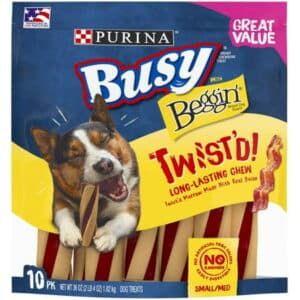 Purina Busy with Beggin Twist d Chew Treats Original [Dog Treats Packaged] 36 oz