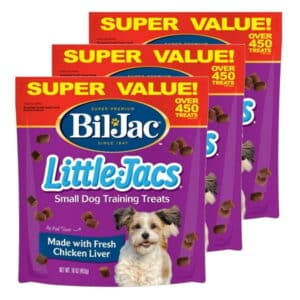 Bil-Jac Little Jacs Small Dog Liver Treats 16 oz 3 Pack